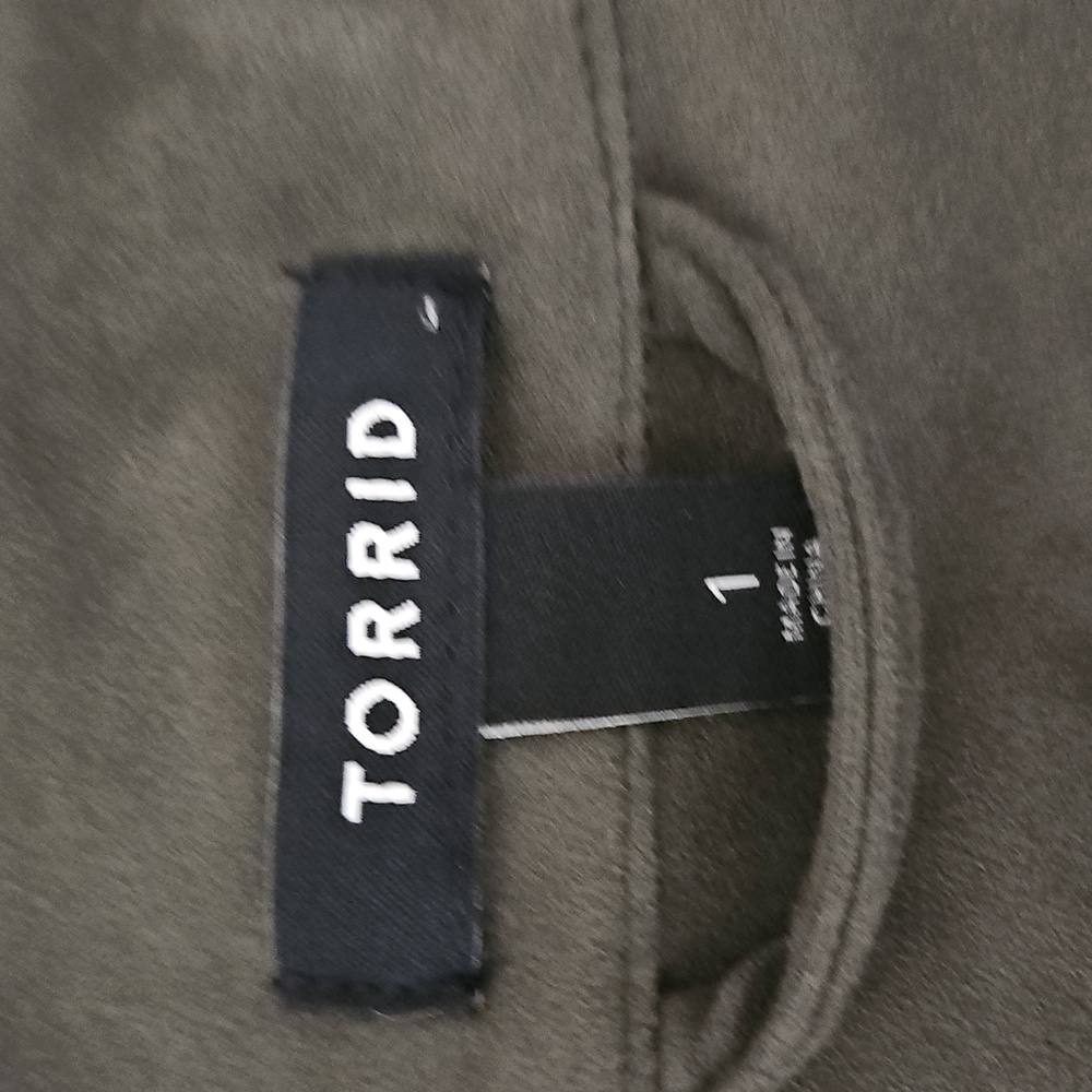 Torrid Faux Suede Shacket - Picture 5 of 6